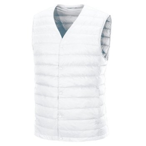 데피  VQC DW670-WT 패딩 브이넥 조끼