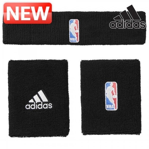 아디다스  NBA 손목밴드 헤드밴드 세트 (G68791)
