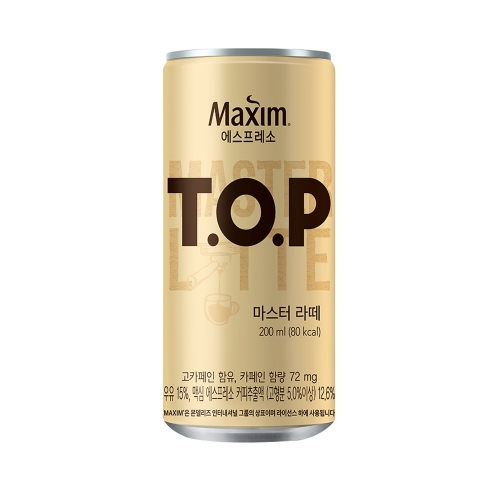 동서식품 맥심 티오피 마스터라떼 200ml 30개