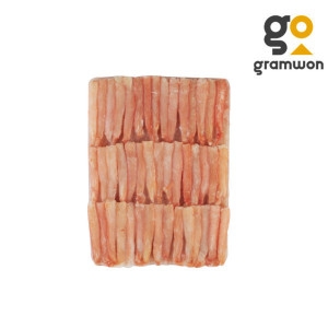 그램원  붉은 대게 다리살 홍게살 3단 700g 냉동 대게살 3단혼합살 국산 동해안