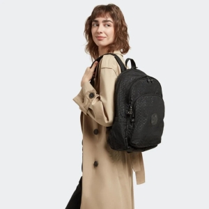 키플링 백팩 DELIA M 델리아 미듐 시그니처 엠보 KNABA11 SIEB-JS 428519