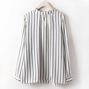 아이우먼 넥 진주 블라우스 BG1528M803S 빅사이즈 사이즈에서 자유로운 그녀~