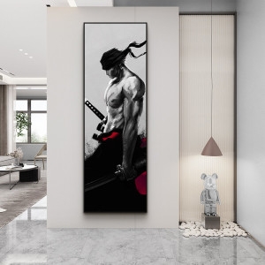 원피스  액자 인테리어 애니메이션 오타쿠 포스터 조로