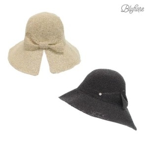 블루피오레 심플리본 뒷트임 벙거지 모자 BFH417