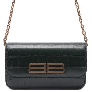 발렌시아가 라벨루쏘 가십 체인 크록 크로스백 688894 2101P 1000