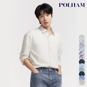 폴햄 남성 린넨 블렌디드 셔츠_PHD2WC1912