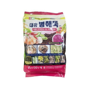 대유  병해뚝 3kg 토양 살균제 고추 마늘 양파 배추 유기농 미생물 병해충 토양 살충제