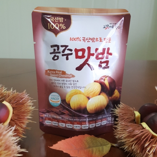 농가애  국산밤으로 만든 꿀맛 공주맛밤 50g