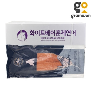 그램원  박스 코호 냉동 훈제연어 필렛 9kg