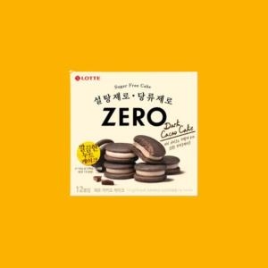 롯데제과  제로 카카오 케이크 171g