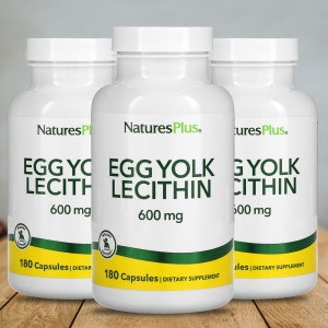 네이처스플러스 NaturesPlus EGG York Lecithin 난황유 난황레시틴 600mg 180캡슐