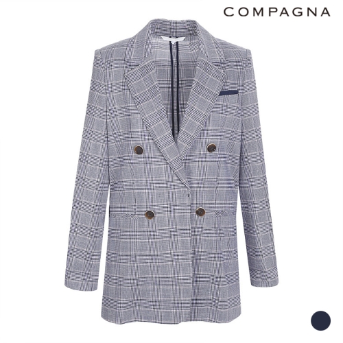 꼼빠니아 여름체크자켓 CAAU4-WJK040