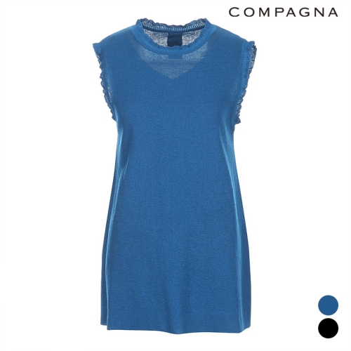 꼼빠니아 NC중앙로역점 목선 포인트 A라인 민소매 티셔츠 중앙로역점 CAAU4-WSP030