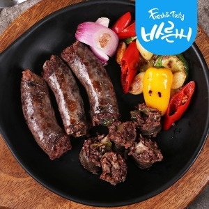 바른씨  전주 피순대 1kg 지역명물 프리미엄 순대