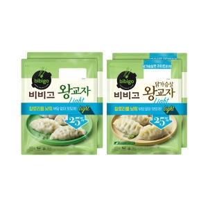 CJ제일제당  골라담기 비비고 왕교자 1.05kgX 2개 + 만두 8종X 2개