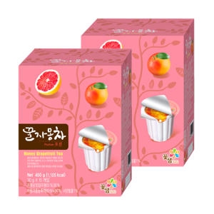 꽃샘식품 꽃샘 꿀자몽차 포션 15개입 x2개