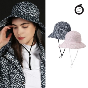 썬더랜드 여성 모노그램 방수 버킷햇 SLL3ACP113