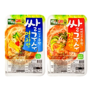 백제  쌀국수멸치맛15개 + 김치맛쌀국수15개