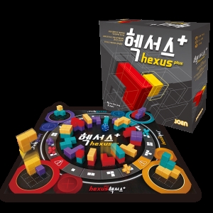조엔 직영몰 헥서스플러스 입체도형 쌓기 보드게임 소마큐브 응용