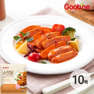 플러스원 굽네 소스가 맛있는 닭가슴살 슬라이스 레드크림커리 120g