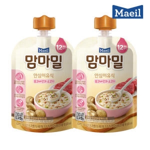 매일유업 맘마밀 안심이유식 표고버섯과 소고기 100g