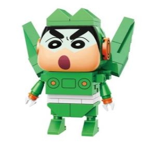 누리토이즈  KEEPPLEY 짱구 건담로봇 블록 (K20609)