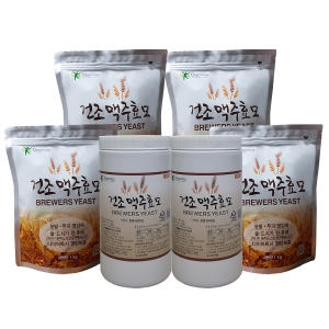 맥주효모 5.2kg/국내산 분말/10gx5포증정/다소미아