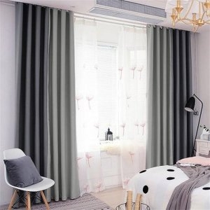HZF453474큰창 작은창 거실 암막커튼 1plus1 2장  거실 방풍 작은창 암막작은창