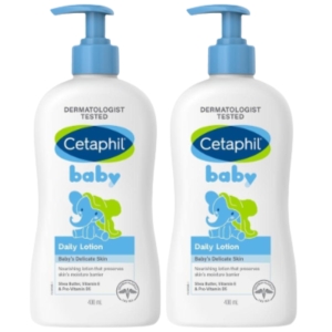 세타필 아기 베이비 로션 크림 400ml 2개