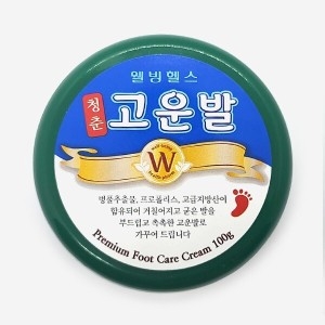 웰빙헬스 청춘 고운발 크림 100g