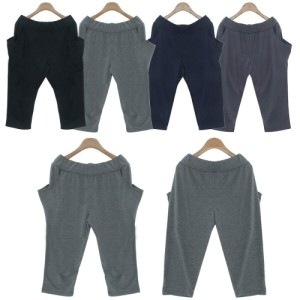 오너클랜 W9D0D97 7부 배기팬츠 트레이닝팬츠 옆주머니 편한 추천상품