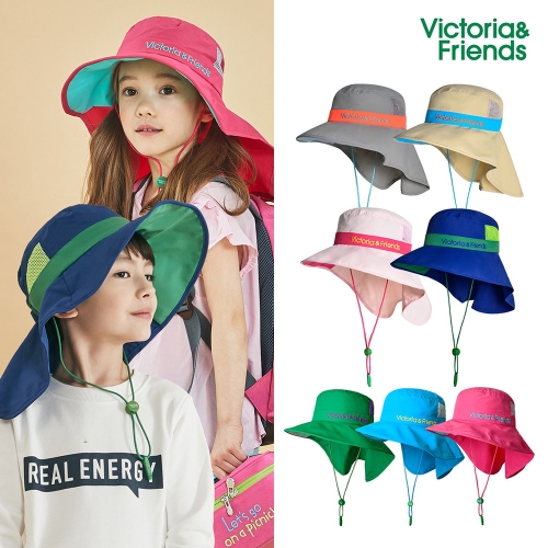 빅토리아앤프렌즈 UV썬햇 플랩캡