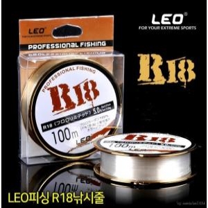 LEO  레오R18낚시줄 100미터 슈퍼PE FTN