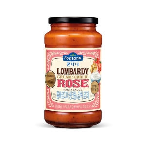 폰타나 롬바르디아 생크림 갈릭 로제 파스타소스 600g
