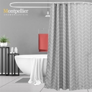 커튼전문샵  TOM641488방수 욕실커튼 샤워커튼 북유럽 커튼 패브릭