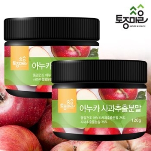 토종마을  아누카 사과추출분말 120g 2통