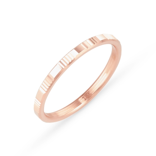 도로시  여성 14k 할로우 믹스 컷팅 반지