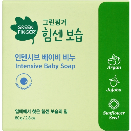 그린핑거 힘센보습 인텐시브 베이비 비누 80g