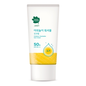 그린핑거 야외놀이 워셔블 선크림 80ml