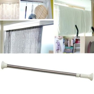 포리빙 스텐레스 다용도 압축봉 160