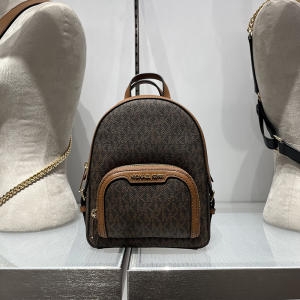 마이클코어스 로고 제이시 엑스스몰 지퍼 백팩 겸 크로스백 35T2G8TB1B