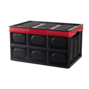 바우앤샵  차량용 트렁크 정리함 대형 55L 접이식 폴딩수납박스 차량용품