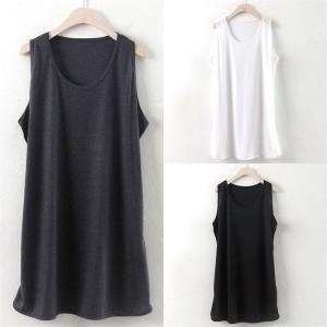 아이우먼 빅사이즈 여성 데일리롱나시 WX00B13 큰옷