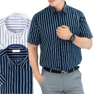 세븐제이스 남성 레귤러핏 여름 출근룩 카라남방 셔츠 9764913