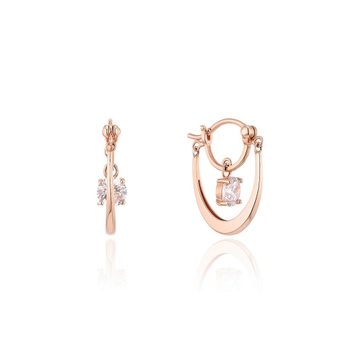 이랜드 로이드 GB 스윙 원 스톤 라인 14k 귀걸이 LOFN1007G