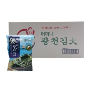 어머니김  어머니 광천김 60g 20개 전장김 20봉 box
