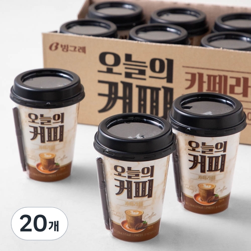 빙그레 오늘의커피 카페라떼20개입 - 에누리 가격비교