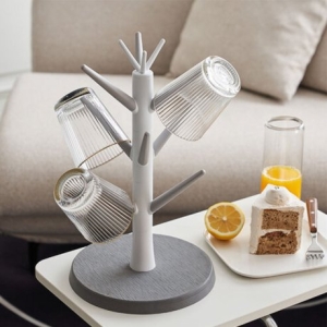 라씨에뜨  디아토 규조토 컵걸이 스탠드형 주방정리 인테리어 컵꽂이 거치대 건조대
