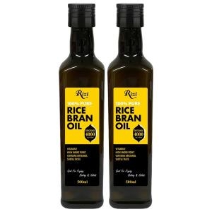 리지 100% PURE 프리미엄 현미유 보틀커버 2병 세트