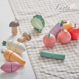 원목 채소 썰기